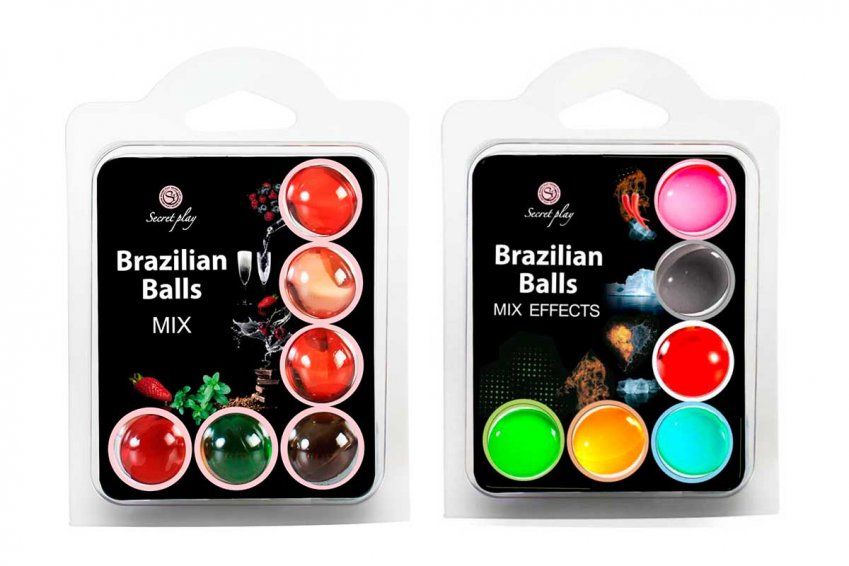Brazilian Balls 6 Efectos y 6 Sabores