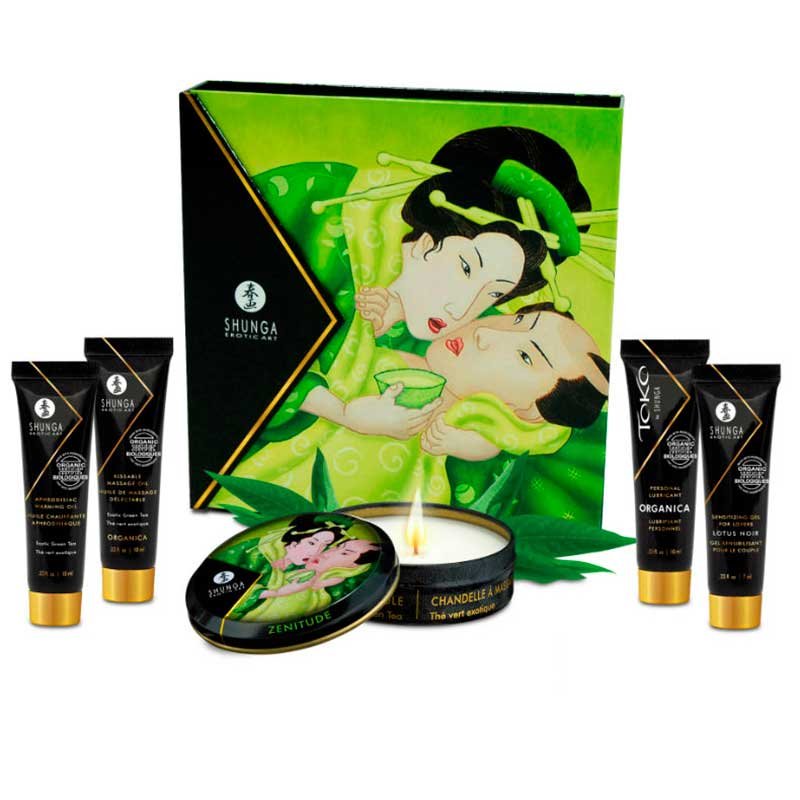 SHUNGA Geisha secret Kit exotic té verde