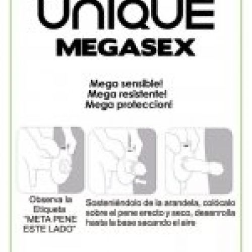 UNIQ MEGASEX Preservativos Extra Finos