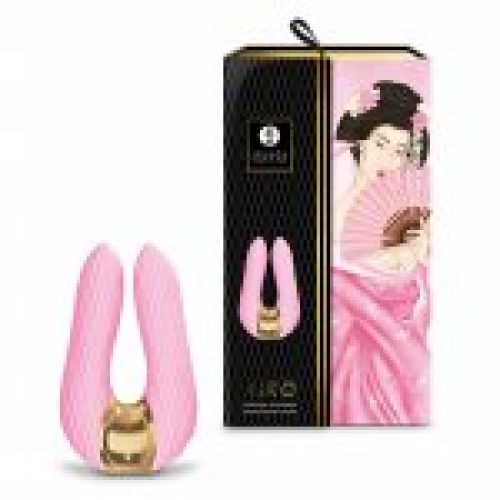 shunga vibrador masajeador aiko rosa
