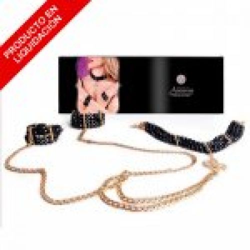 DARGANTILLA CON CADENAS Y PULSERAS