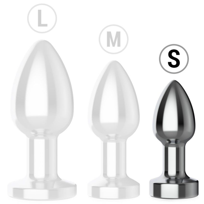 plug anal vibrador talla S