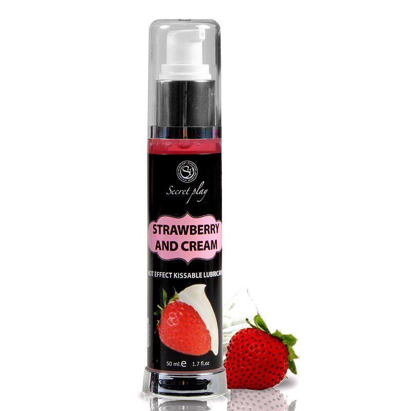 Lubricante fresas con nata