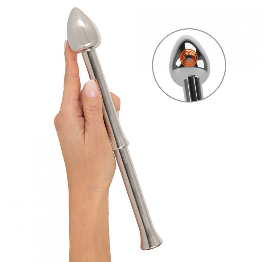 VARILLA ANAL METÁLICA CON VIBRACIÓN