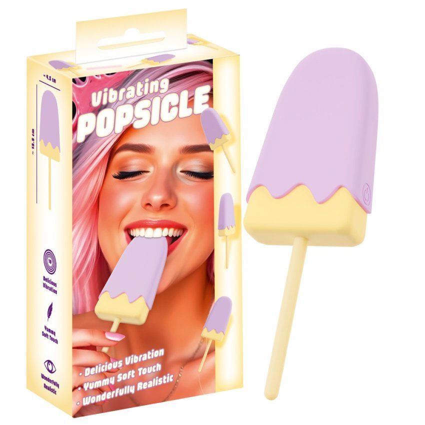 Vibrador con forma de helado