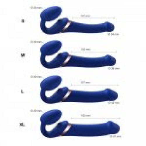 Strap on Multi Orgasmo Azul