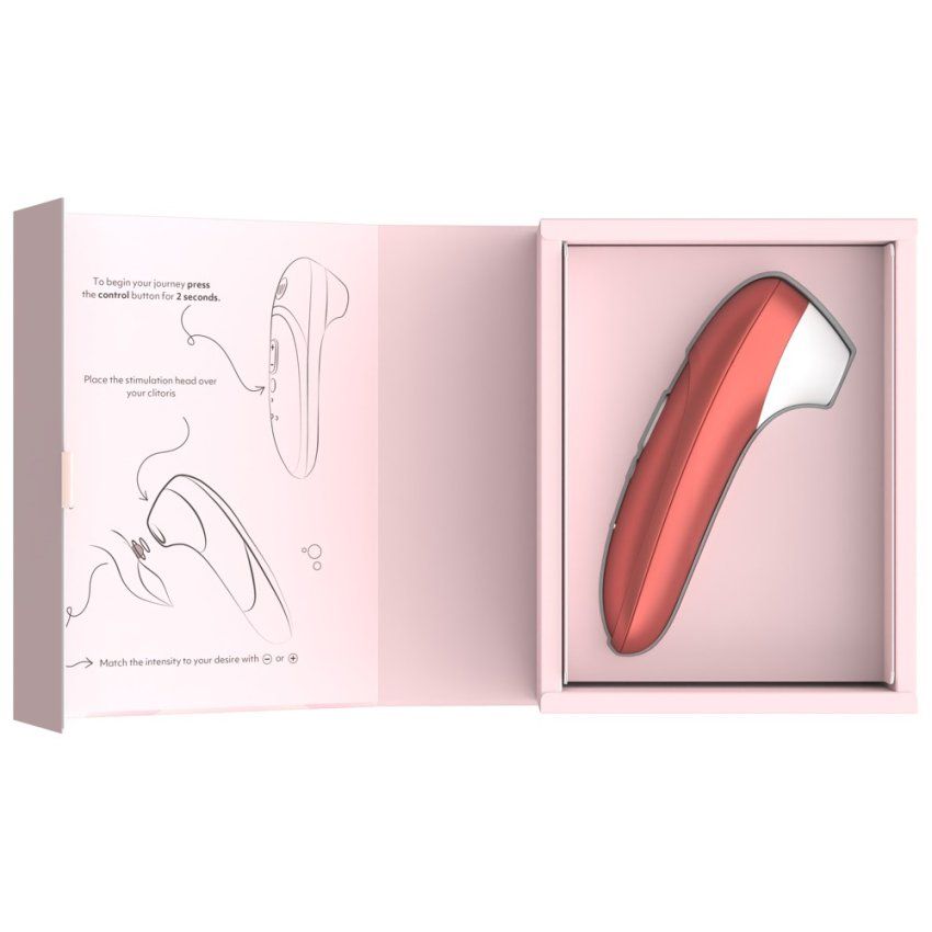 Succionador de clítoris WOMANIZER PRO BOURDEAUX RED