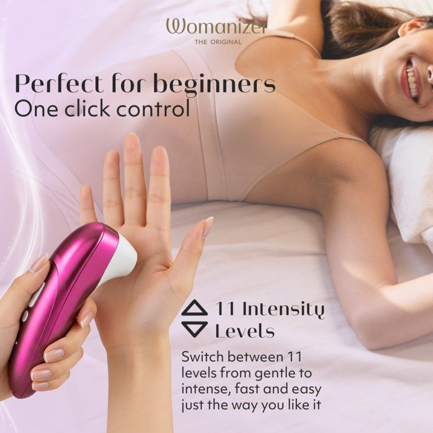 Succionador de clítoris WOMANIZER PRO VIBRANT PINK