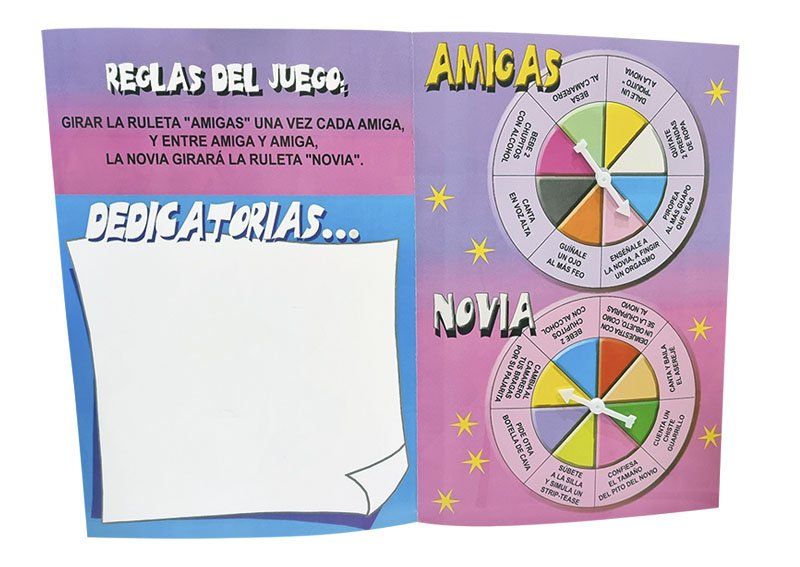 Ruleta despedida de soltera