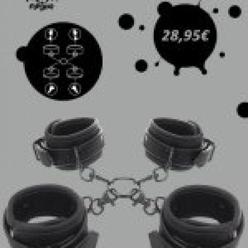kit BDSM manos y tobillos