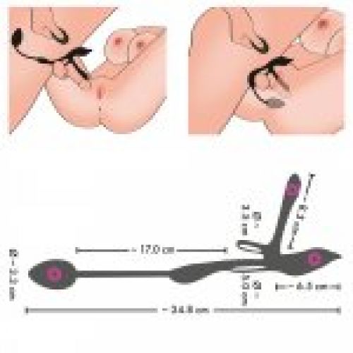 VIBRADOR PARA PAREJAS MULTIFUNCIÓN
