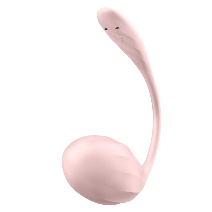 SATISFYER   RIBBED PETAL ESTIMULADOR PUNTO G CONTROL REMOTO ROSA APP GRATUITA