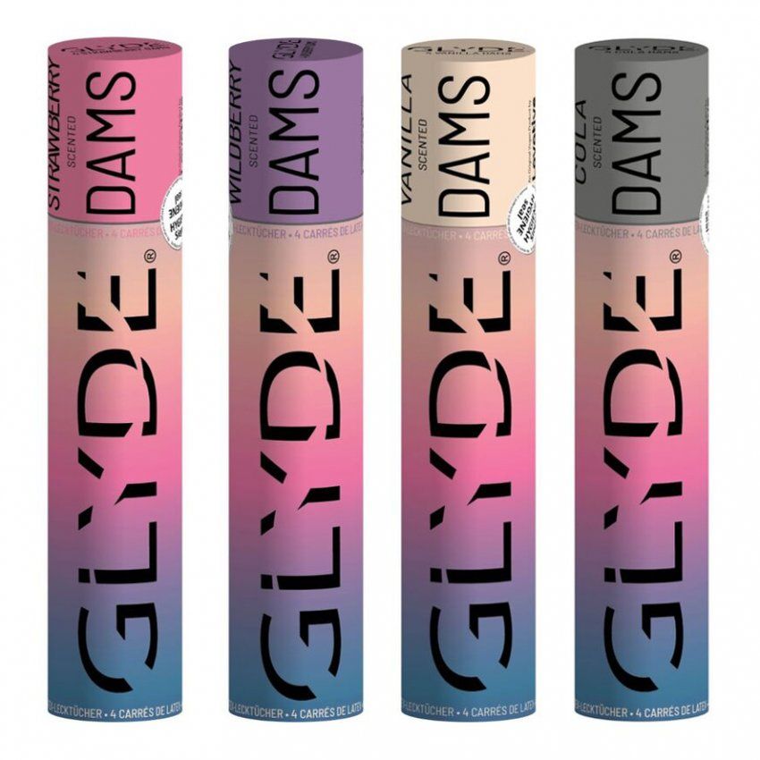 SHEER GLYDE DAMS LAMINAS LATEX SEXO ORAL