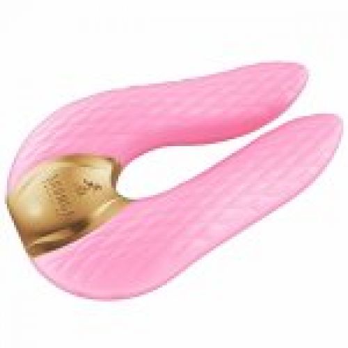 shunga vibrador masajeador aiko rosa (2)