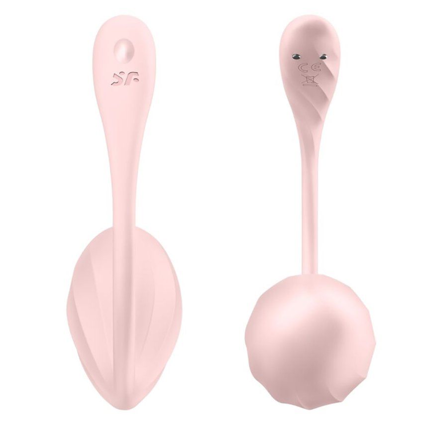 SATISFYER   RIBBED PETAL ESTIMULADOR PUNTO G CONTROL REMOTO ROSA APP GRATUITA