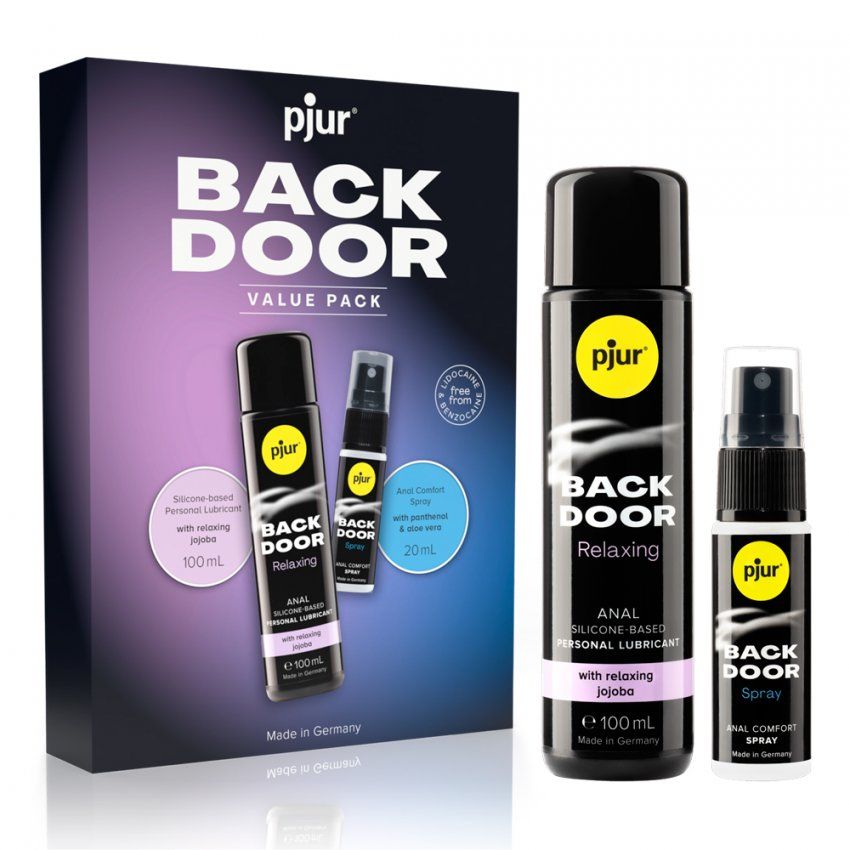 Kit lubricantes anales Back Door