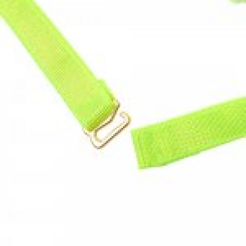 Set Lencería Negro y Verde Fluorescente