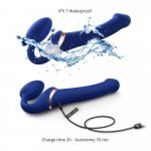 Strap on Multi Orgasmo Azul