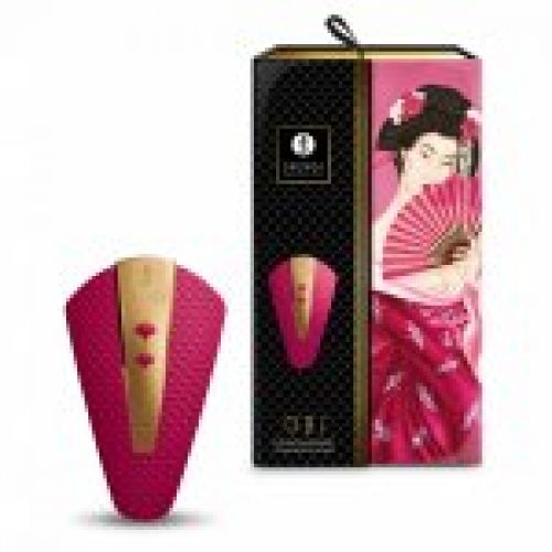 shunga vibrador masajeador obi frambuesa
