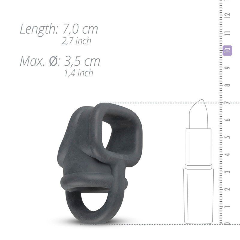 cock ring con forma de tuberia