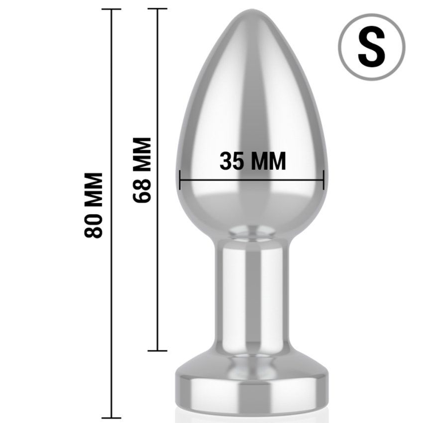 Plug metal con luces led
