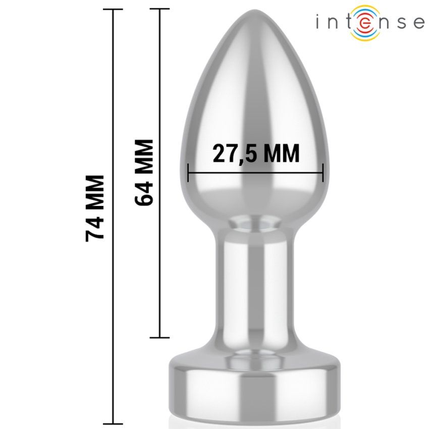 plug anal vibrador talla S