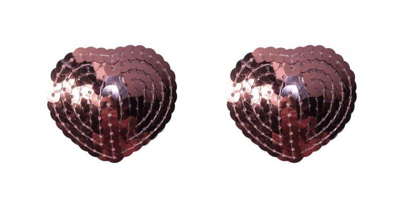 pezoneras corazon rosa lentejuelas burlesque