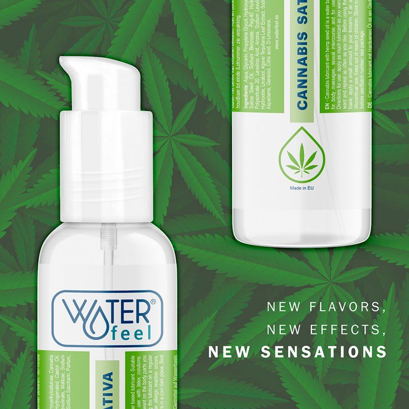 Lubricante Waterfeel Cannabis