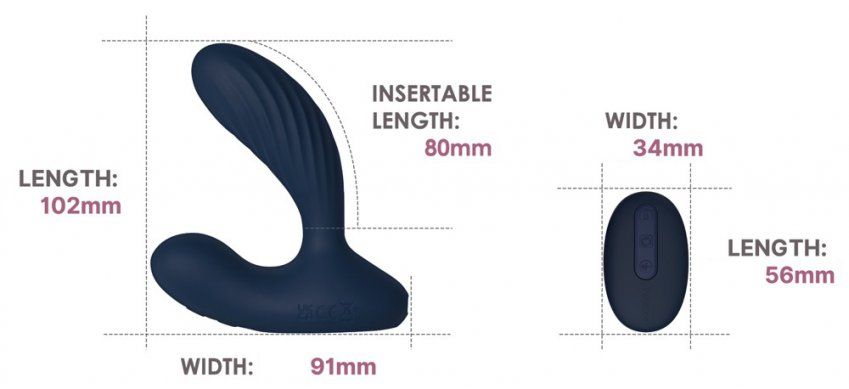 VIBRADOR PROSTÁTICO SVAKOM VICK NEO 2