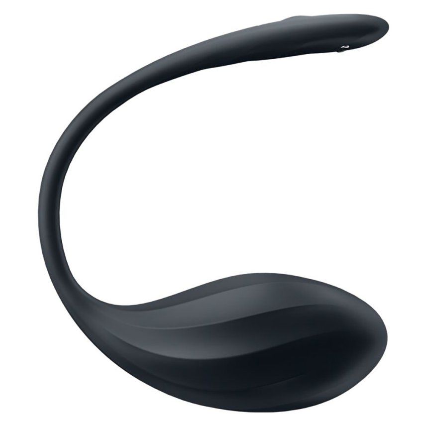 SATISFYER   RIBBED PETAL ESTIMULADOR PUNTO G CONTROL REMOTO NEGRO APP GRATUITA