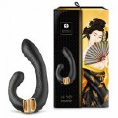 shunga vibrador masajeador miyo negro