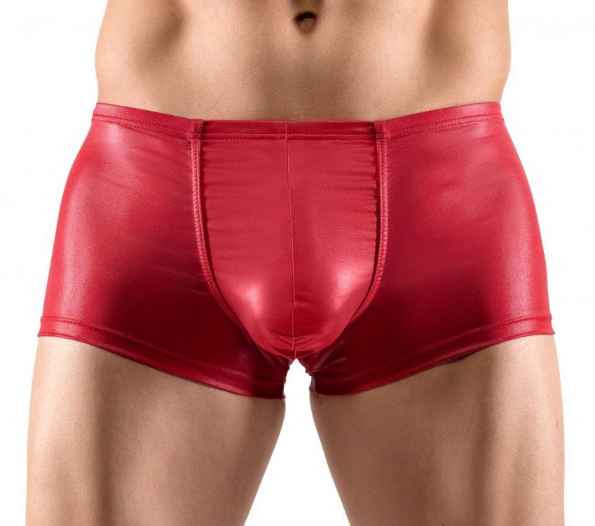 Bóxer Hombre Rojo brillante