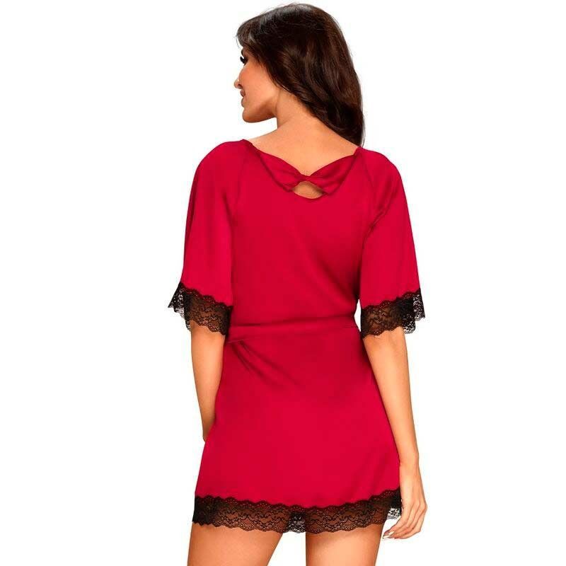 OBSESSIVE SENSUELIA PEIGNOIR ROJO (2)