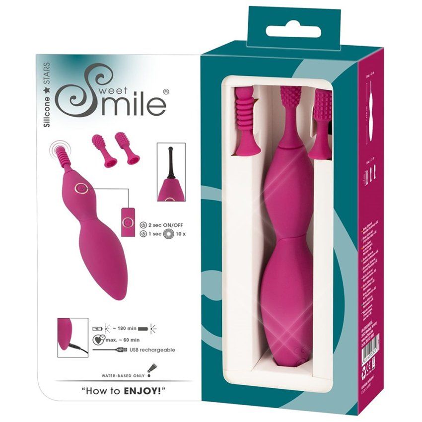 Vibrador Puntero Spot Vibrator With 3 Tips
