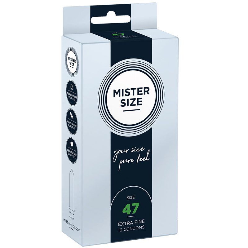 Preservativos MISTER SIZE Talla 47