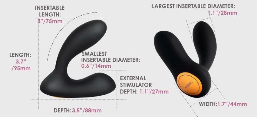 VIBRADOR PROSTÁTICO SVAKOM VICK NEO