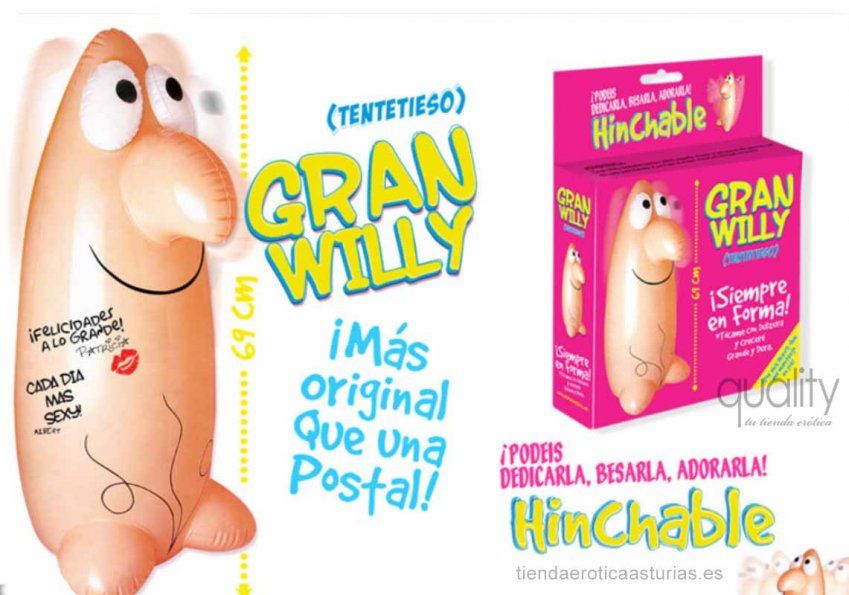 hinchable gran willy