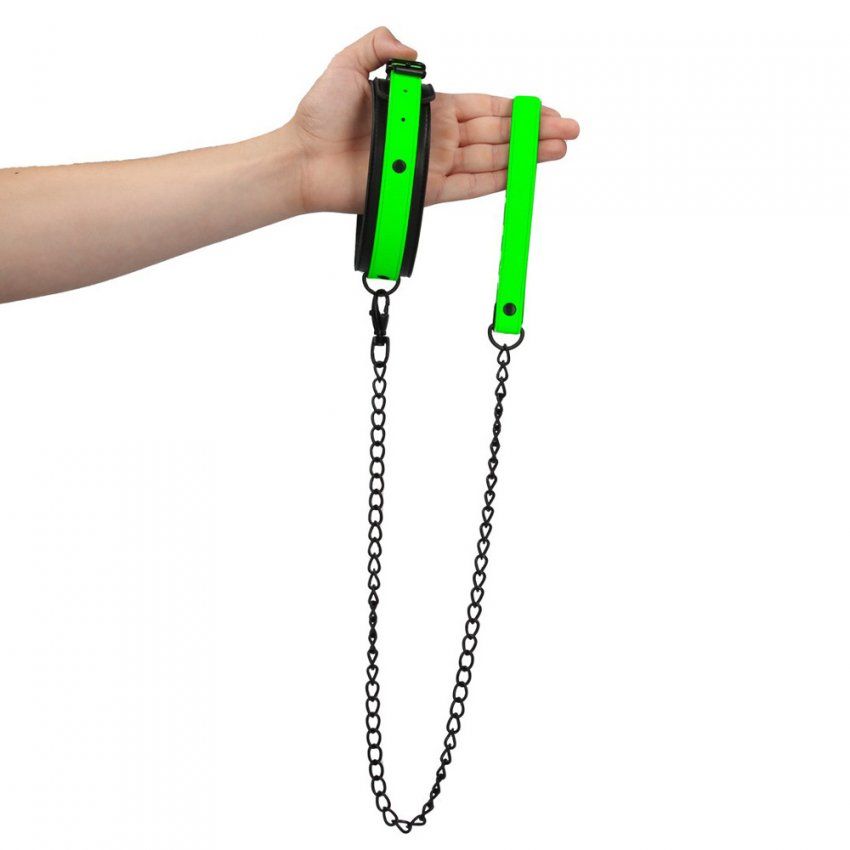 collar fluorescente ouch!