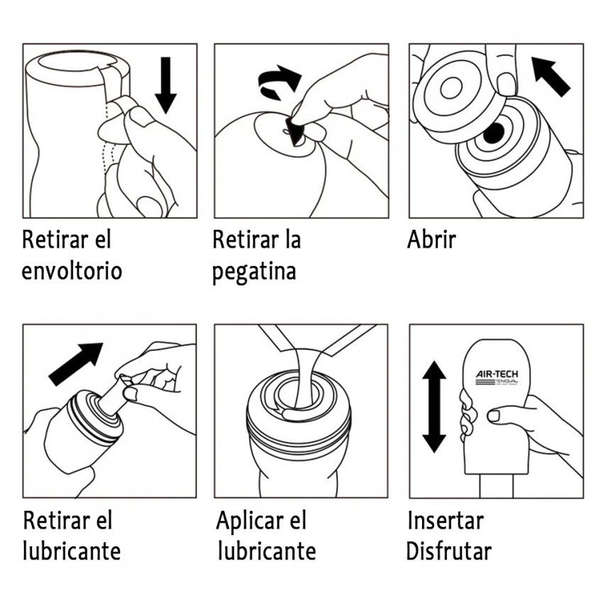 MASTURBADOR TENGA AIT TECH STRONG