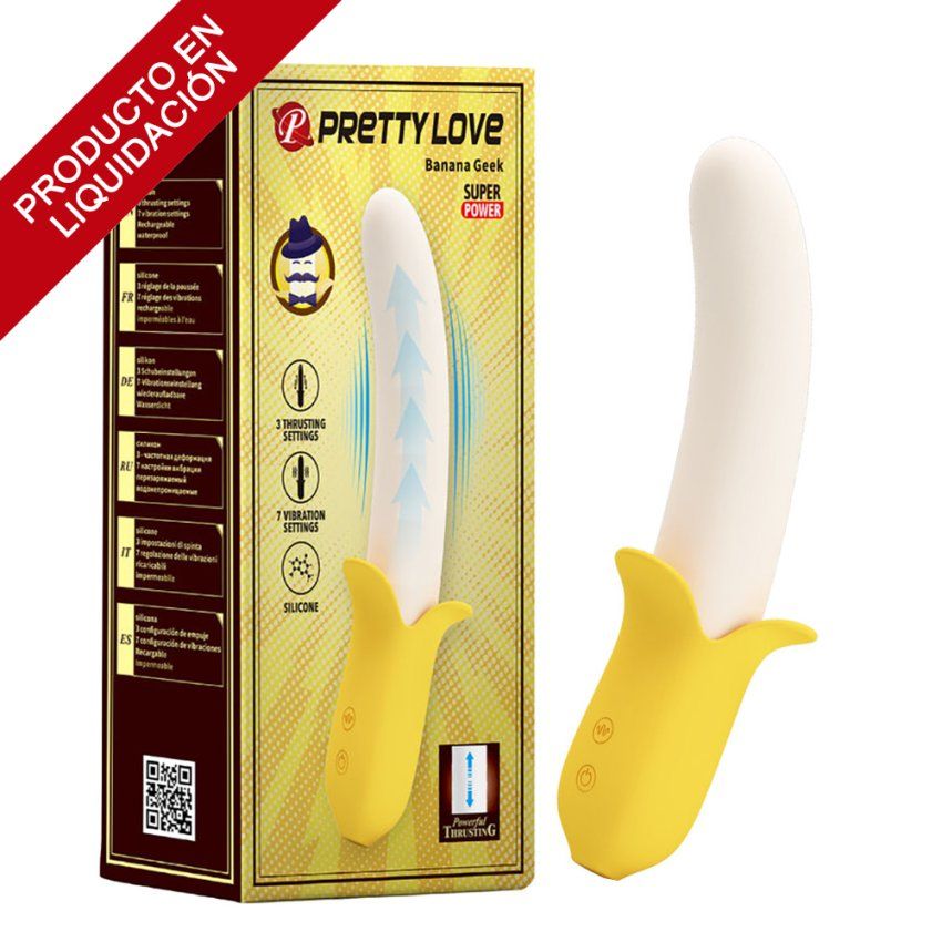 BANANA GEEK SUPER POWER 7 VIBRACIONES UP&DOWN