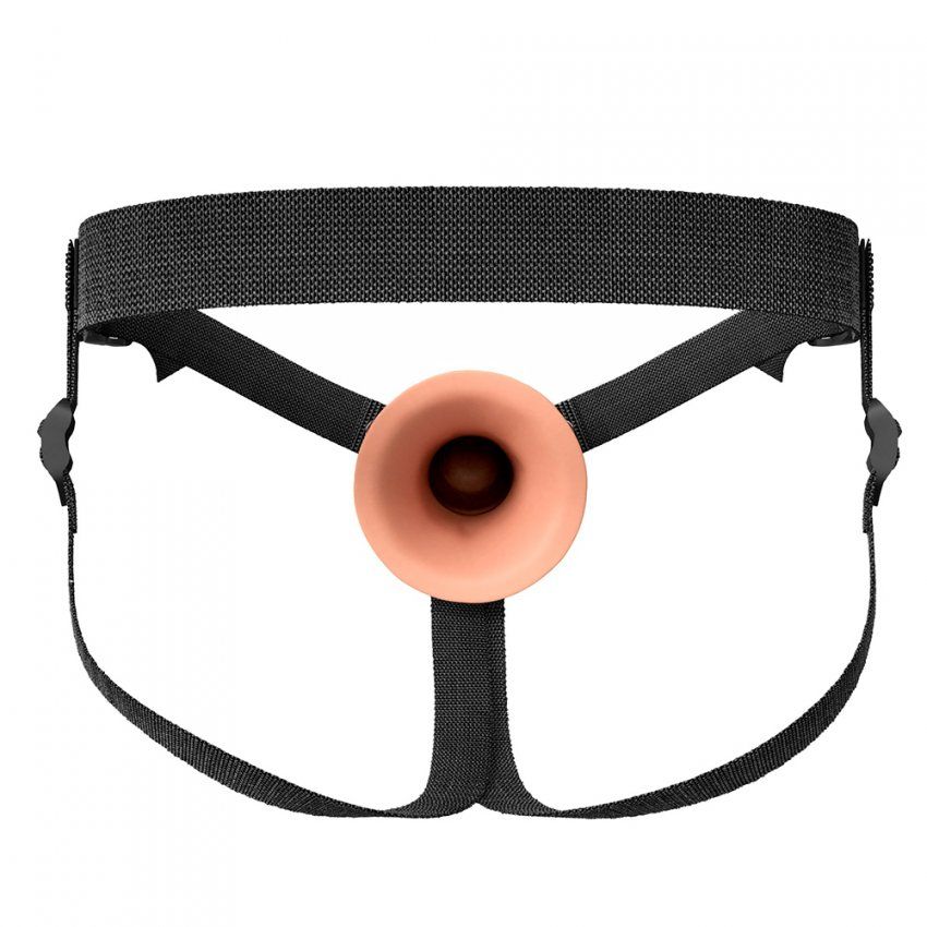 ARNÉS HUECO CON SILICONA DE DOBLE DENSIDAD