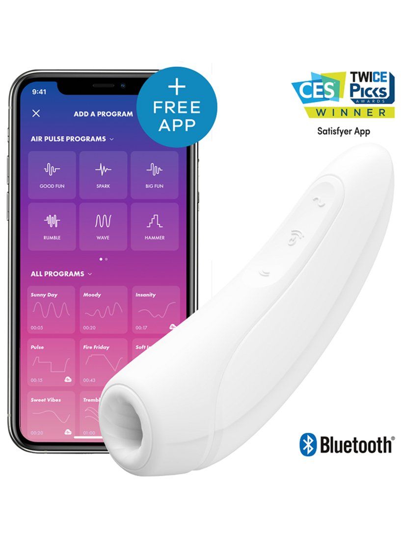 Succionador Satisfyer CURVY 1+  Air Pulse Stimulator + Vibration