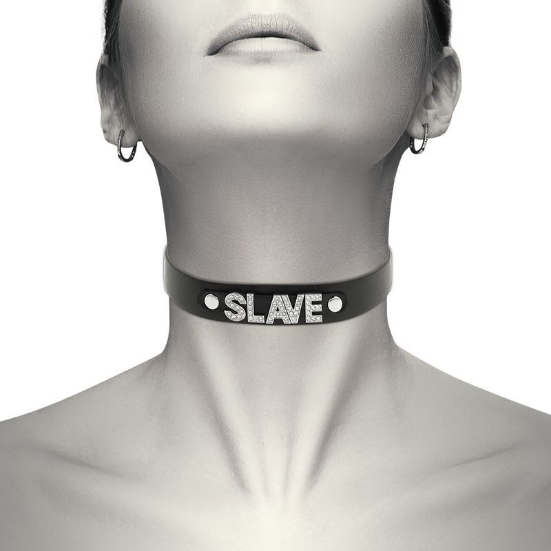 Gargantilla Slave, collar sumisa,