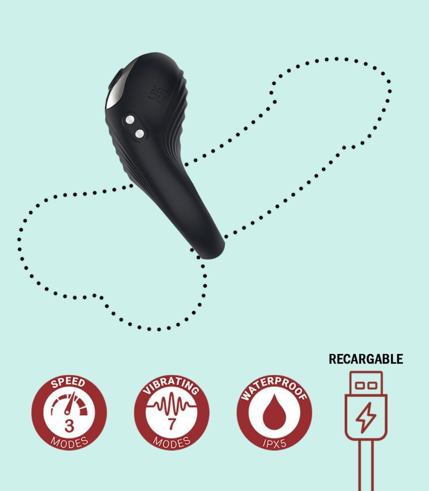 Anillo Vibrador recargable