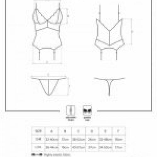 OBSESSIVE CORSET 810 COR 1 BLANCO (4)