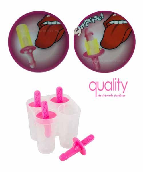 Moldes helados sorpresa