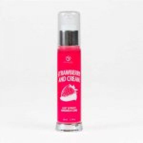lubricante efecto calor sabor fresa y nata