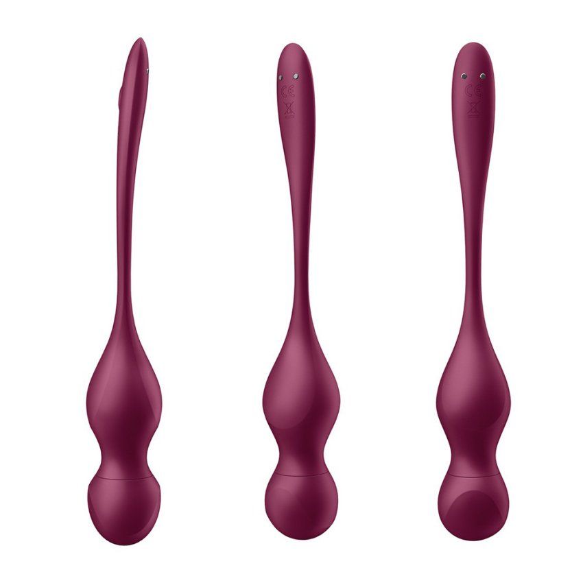 Satisfyer Love Birds Vary Connect App, 29 + 29 + 43 Grams, 3 cabezales