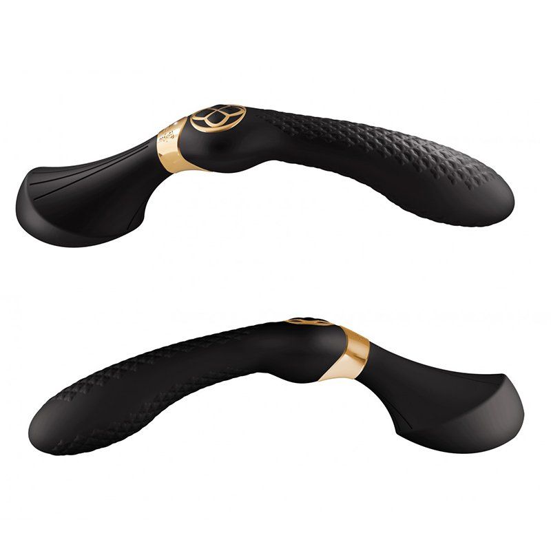shunga vibrador masajeador zoe negro (2)