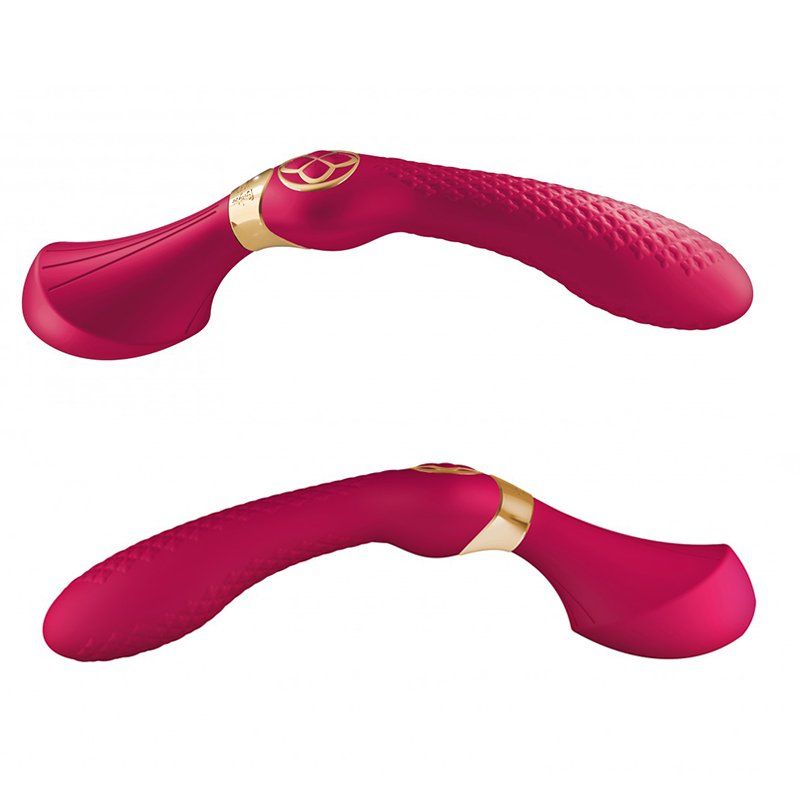 shunga vibrador masajeador zoe frambuesa (2)